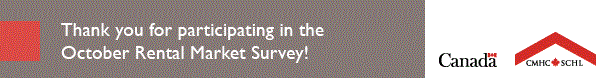 CMHC Survey Collaborate on the Rental Market Survey 